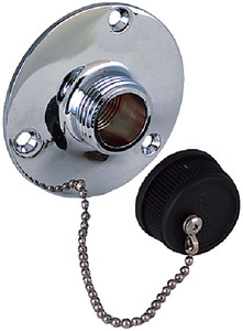 Perko - Water Outlet Fitting For Onboard Wash Down Systems - 0504DP0CHR