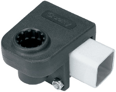 Scotty Fishing Marine - Square Rail Mount 11/4in - 0243-BK