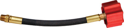 Marshall Excelsior - High Flow Thermo Pigtail 1/4 Mpt X Qcc Red 15in Oal Pkgd - MER426H-15P