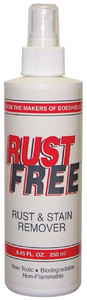 BOESHIELD T-9 - Rust Free Rust & Stain Remover  8oz Pump Spray Bottle - RF0008