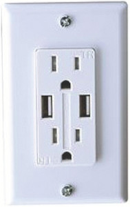 RV Designer - Ac 50 Amp Flush Receptacle In Plate - S981