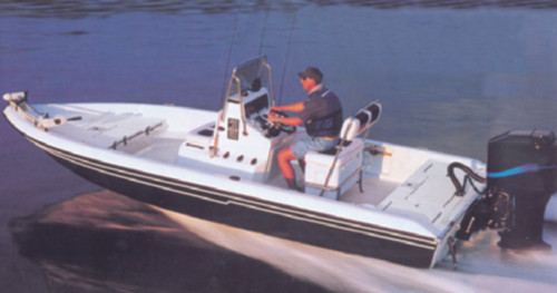 Carver Covers - Boat Cover Vhull Cc Shallow Draft Bay Style O/b 18 ;mist Gray - 71218S-11