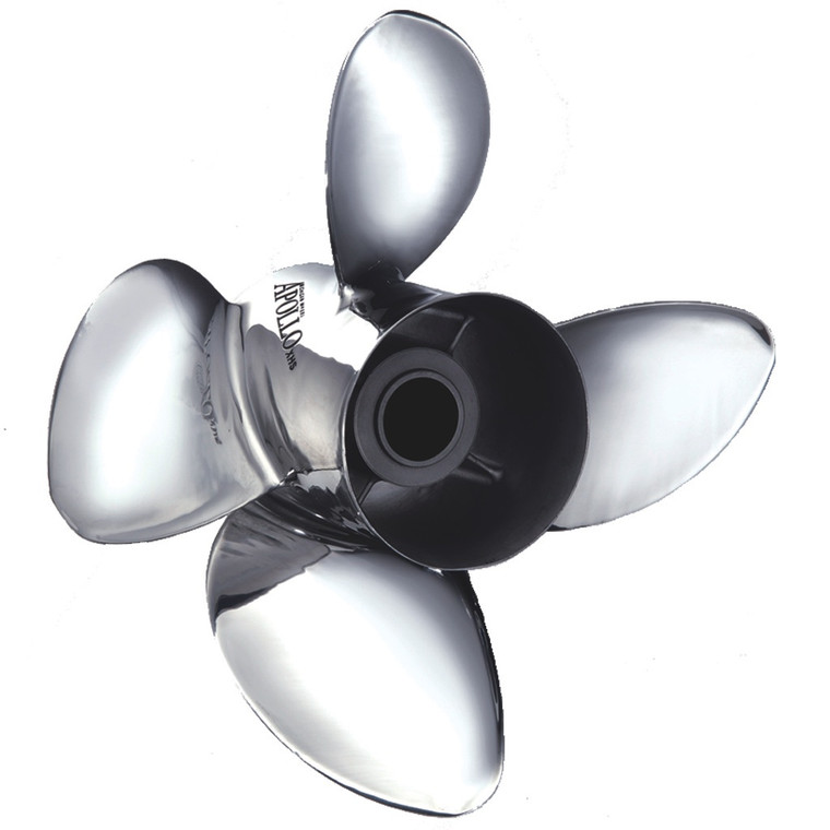 Michigan Wheel - Apollo Aseries 4blade Stainless Steel Propellerlh 145/8in Diameter X 16in Pitch - 993213