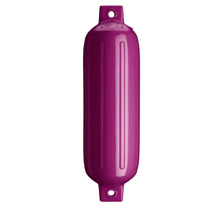 Polyform - 6.5in X 22in Twin Eye Fender G4 Purple - G-4 PURPLE