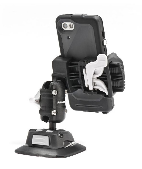 Scanstrut - Rokk Mini Phone Mount Kit With Self Adhesive Base - RLS-509-404