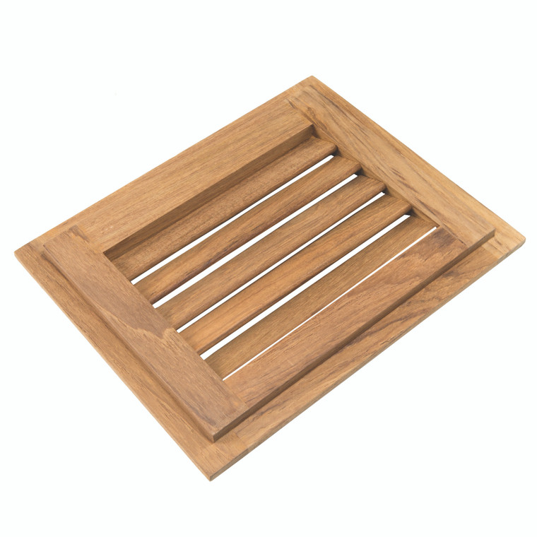 Whitecap - Teak Louvered Insert71/2in X 91/8in X 3/4in - 60712
