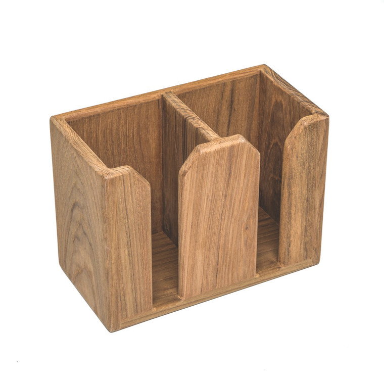 Whitecap - Teak Two Wine Bottle Rack - 62620