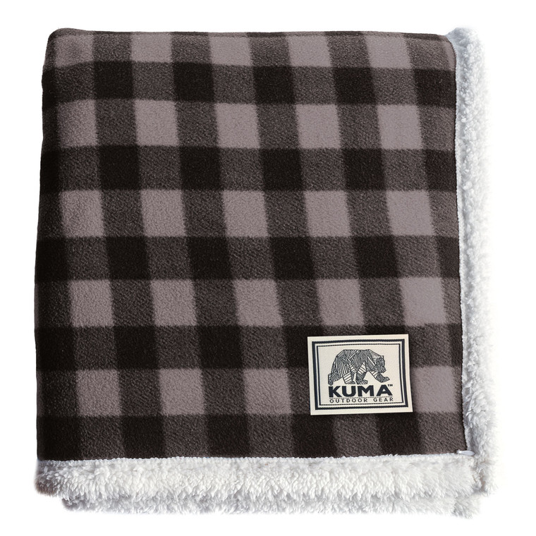 Kuma Outdoor Gear - Lumberjack Sherpa Throw - KM-LJST-LG-BLB