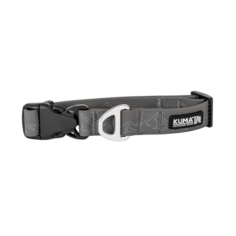 Kuma Outdoor Gear - Soggy Dog Collarlarge(2026in) Gray - 868-KM-SDC-G-L