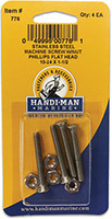 Handi Man Marine CO - #1024 X 11/2 In. Phil Fl Ms4 Pk - 776
