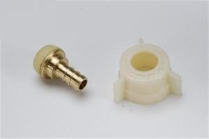 Esco Elkhart Supply - 3/8in Pex X 1/2in Fpt Swv. Coupling Plastic Nut - 41176