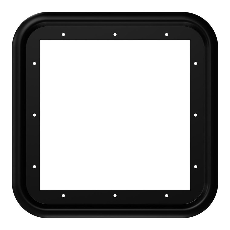 Fogatti - Black Trim Ring For 15in X 15in Door - FS06TRB
