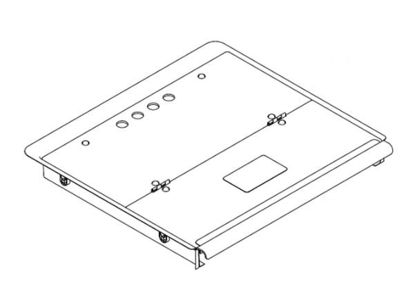 Suburban RV - Glass Cover Sr/sc Cl 1pk - 3088A