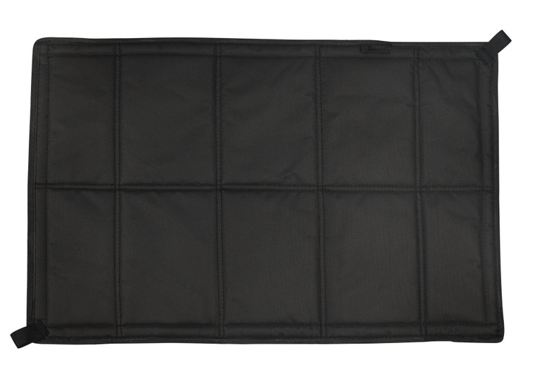 Newcorp - Foldable Magnetic Door Window Shade For Rv And Camper16in X 25in Black - 245