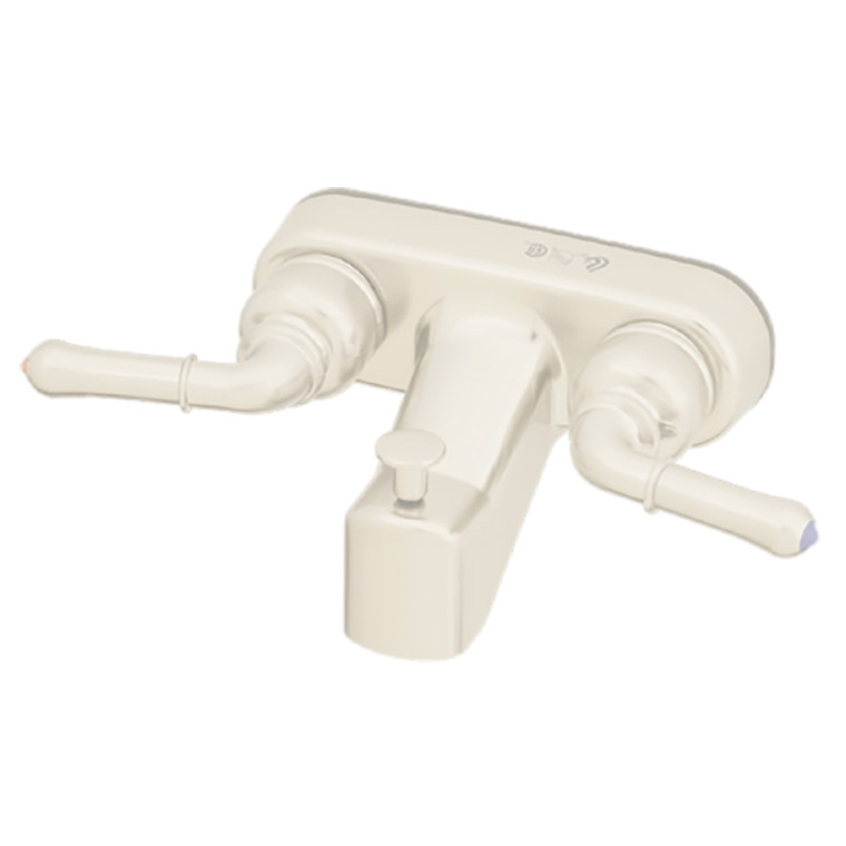 American Brass - 4in T/s Div W/ Lvr Hdls Wht - U-YWI41VBW-E