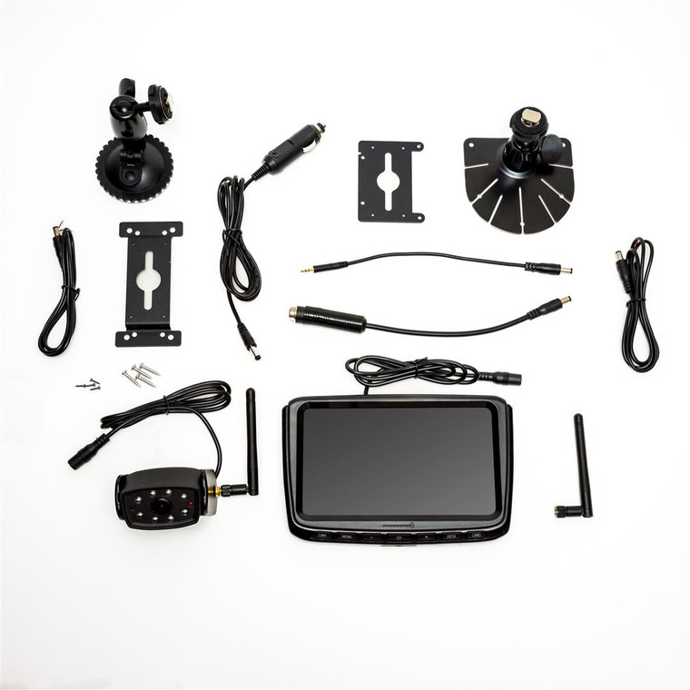 Brandmotion - Wireless Observation Camera System With 7in Hd Dvr Monitor - AHDS-7810V2