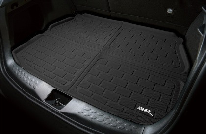 3D Mats - 21c Ev6 Kagu Black Crossfold Cargo Liner - M1KA0711309