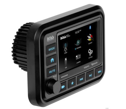 BOSS Audio - Boss Audio Systems Mgv550b Marine Gauge Receiver  Weatherproof 5 Inch Touchscreen - MGV550B