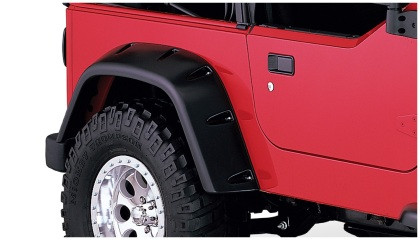Bushwacker - 9706 Wrangler Tj Rear Flares Only - 10030-07