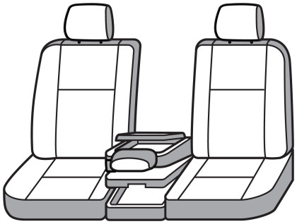 Covercraft Industries - 19c F150/f250/f350 Covercraft Seatsaver Front Row Waterproof Grey W/ 40/20/40 - SS3477WFGY