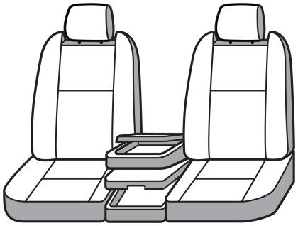 Covercraft Industries - 22c Ram 2500/3500 Seatsaver Custom Front Row Seat Covers Charcoal - SS3500PCCH