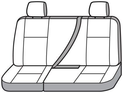 Covercraft Industries - 0405 Super Cab/super Crew Cab 2nd Seat/60/40 Spli - SS8353PCGY