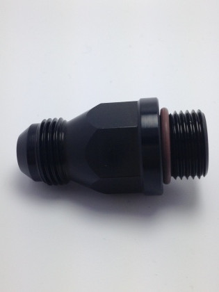 Fragola Performance Systems - #8 X 3/416 Orb Carburetor Adapter Short - 491946-BL
