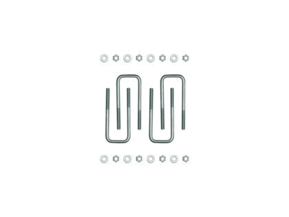 Icon Vehicle Dynamics - 9623 Tacoma/0021 Tundra/1923 Silverado/sierra 1500 Rear 8in Ubolt Kit - 52050