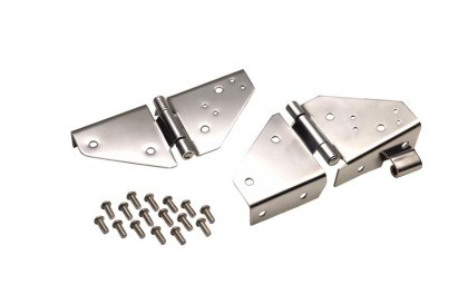 Kentrol - Fishbone Offroad - 197695 Jeep Wrangler Windshield Hinge (pair) - 30403