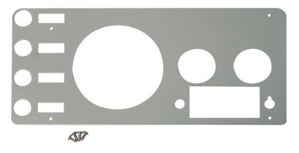 Kentrol - Fishbone Offroad - 197786 Jeep Wrangler Gauge Cover - 30412