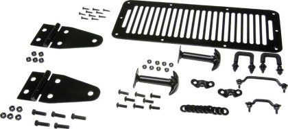 Kentrol - Fishbone Offroad - 197895 Jeep Wrangler Hood Kit - 50470