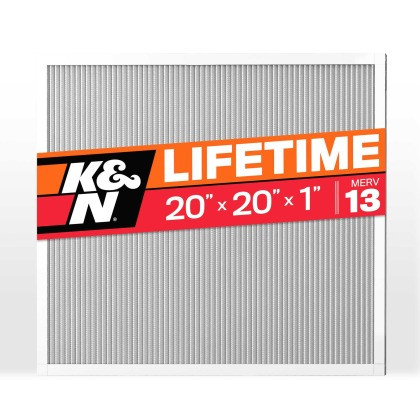K&N Filters - Hvac Filter 20x20x1 Merv 13 Nonwoven Synthetic - HVC-13-12020