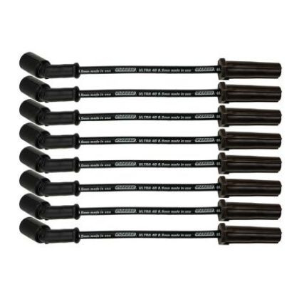 Moroso - Wire Set 8.5mm Black Ultra 40 11in. Long Wo Alum. Heatshield - 73747