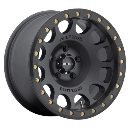 Method Race Wheels - Mr105 Beadlock Wheel 17x9.0 3.5in B/s 38mm O/s 6x5.50 Bp Matte Black Fini - MR10579060538B