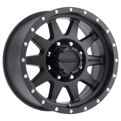 Method Race Wheels - 20x9  Standard 8x170 Bp 5.75in B/s 18 O/s  Matte Black - MR30129087518