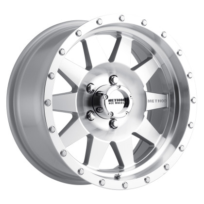 Method Race Wheels - 17x9  Standard 5x5.5 Bp 4.5in B/s 12 O/s  Machined/clear Coat - MR30179055312N
