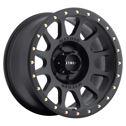 Method Race Wheels - 20x10 Nv 18mm Offset 6x135 94mm Centerbore Matte Black - MR30521016518N