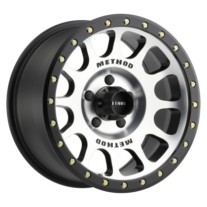 Method Race Wheels - 17x8.5 Nv 5x5.5 Bp 4.75in B/s 0 O/s  Machined/black Street Loc - MR30578555300