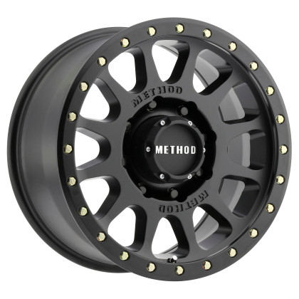 Method Race Wheels - 8x6.5 18x9 Nv Hd Matte Black 18o/s 5.75in Bs - MR30589080518H