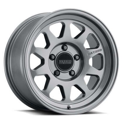 Method Race Wheels - Mr316 17x8 +25mm Offset 6x5.5 106.25mm Cb Gloss Titanium - MR31678060825