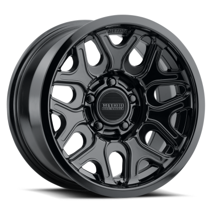 Method Race Wheels - Mr322 20x10 18mm Os 8x180 130.81mm Cb Gloss Black - MR322210881318N