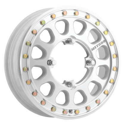 Method Race Wheels - Mr401r Utv Beadlock 15x5 5+0/+46mm Offset 4x156 127mm Centerbore Raw Machi - MR40155046346B2