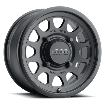 Method Race Wheels - Mr414 Bead Grip 15x7 4+3/+13mm Os 5x4.5 76mm Cb Matte Black - MR41457012543