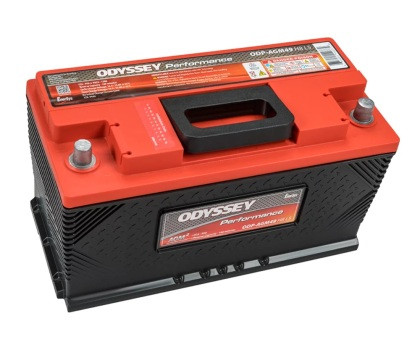 Odyssey - Performance Series Din Size 12v Battery - ODP-AGM49 H8 L5