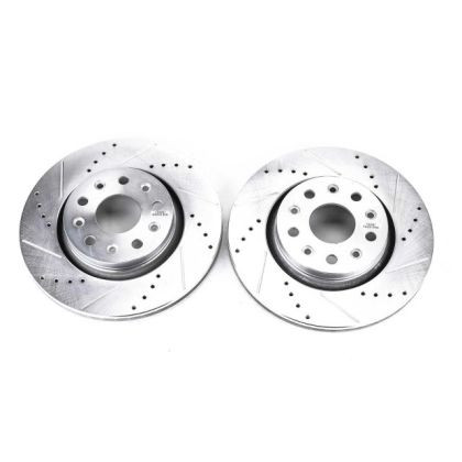 Powerstop - Drilledslotted Rotor Pair - AR8386XPR
