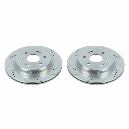 Powerstop - Rear Drilledslotted Rotor Pair - AR84104XPR