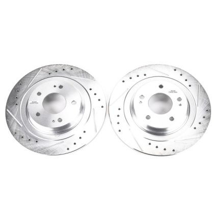 Powerstop - Drilledslotted Rotor Pair - JBR1700XPR