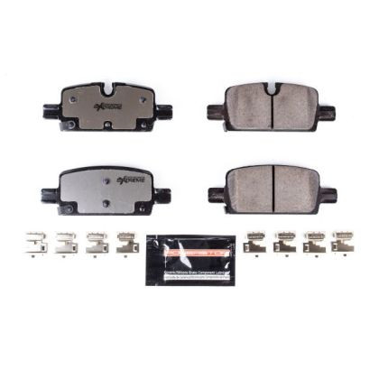 Powerstop - Z36 Truck & Tow Carbon Fiberceramic Brake Pads With Hardware - Z36-2174