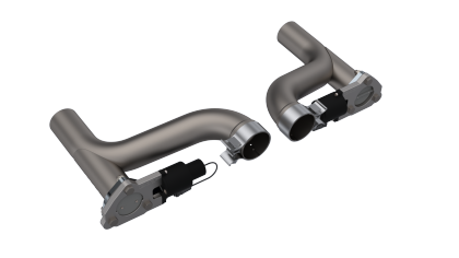 Quick Time Perfomance - 20102015 Chevrolet Camaro Ss Qtp Aggressor Cutout Pipes - 500110