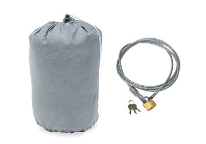 Rampage - Car Cover 4 Layer Universal 13 Ft. 1in To 14 Ft. Long (incl Lock Cable & Storag - 1302